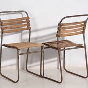 Antique garden chairs (circa 1920). Set of 4 pieces #2