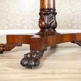 Fold-Out Rosewood Card Table, 1920s