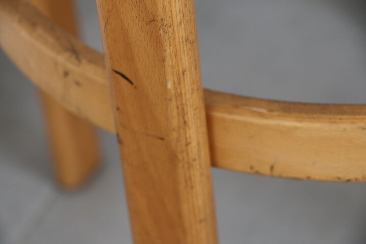 4 Danish stools Georg Petersens Mobelfabrik 840mm