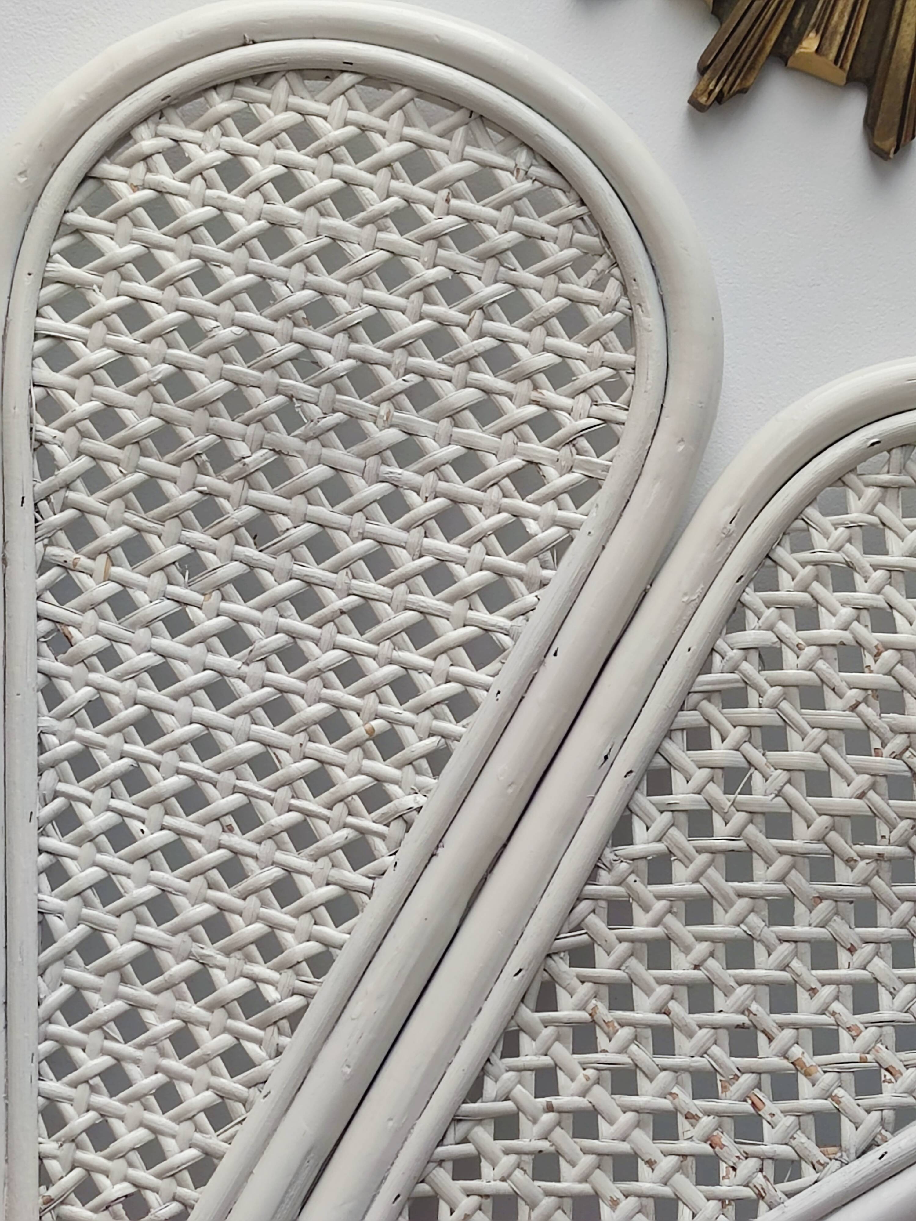 Double canned headboard