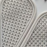 Double canned headboard