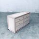 Washed Rattan Chest of Drawers, 1980s