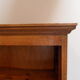 Vintage oak open bookcase