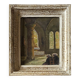 Claude HOUAL - Watercolour No. 26 At the Church Around 1950