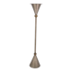 Giant brass candle holder by Christian de Beaumont, 70s