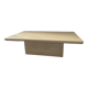 Table basse en travertin des années 70