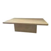Table basse en travertin des années 70