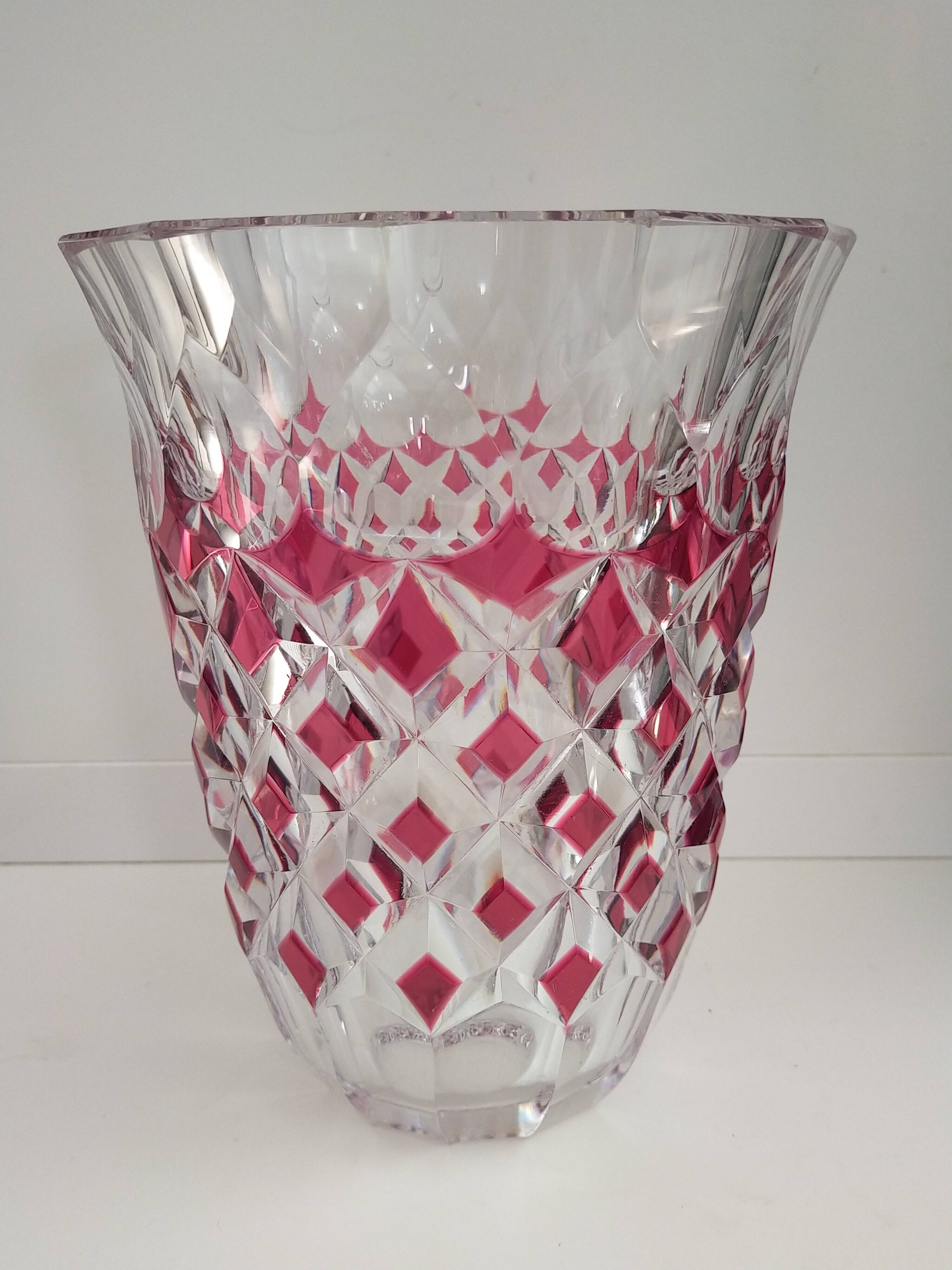 Vase en Cristal Val Saint Lambert