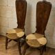 Paire de chaises époque Art Nouveau, école de Nancy, 1900