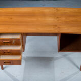 Danish teak desk, 1970s