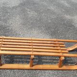 Sledding wooden seventies alsace