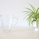 Pichet en verre, bistrot, vintage