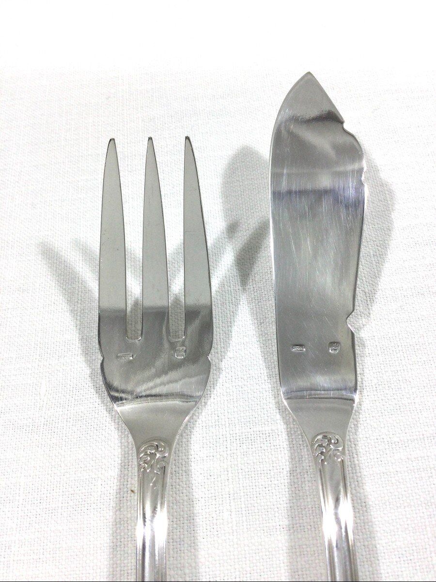 Lot De 12 Couteaux Frionnet François