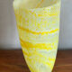 Blown glass vase