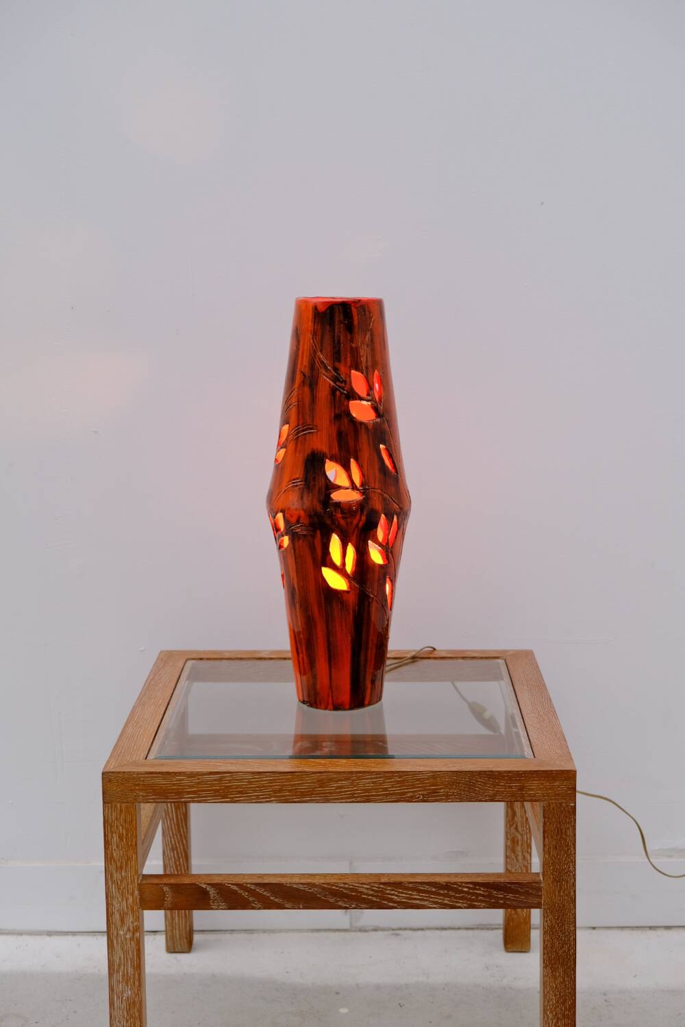 Ceramic lamp by Honoré CAMOS - VALLAURIS, 1960