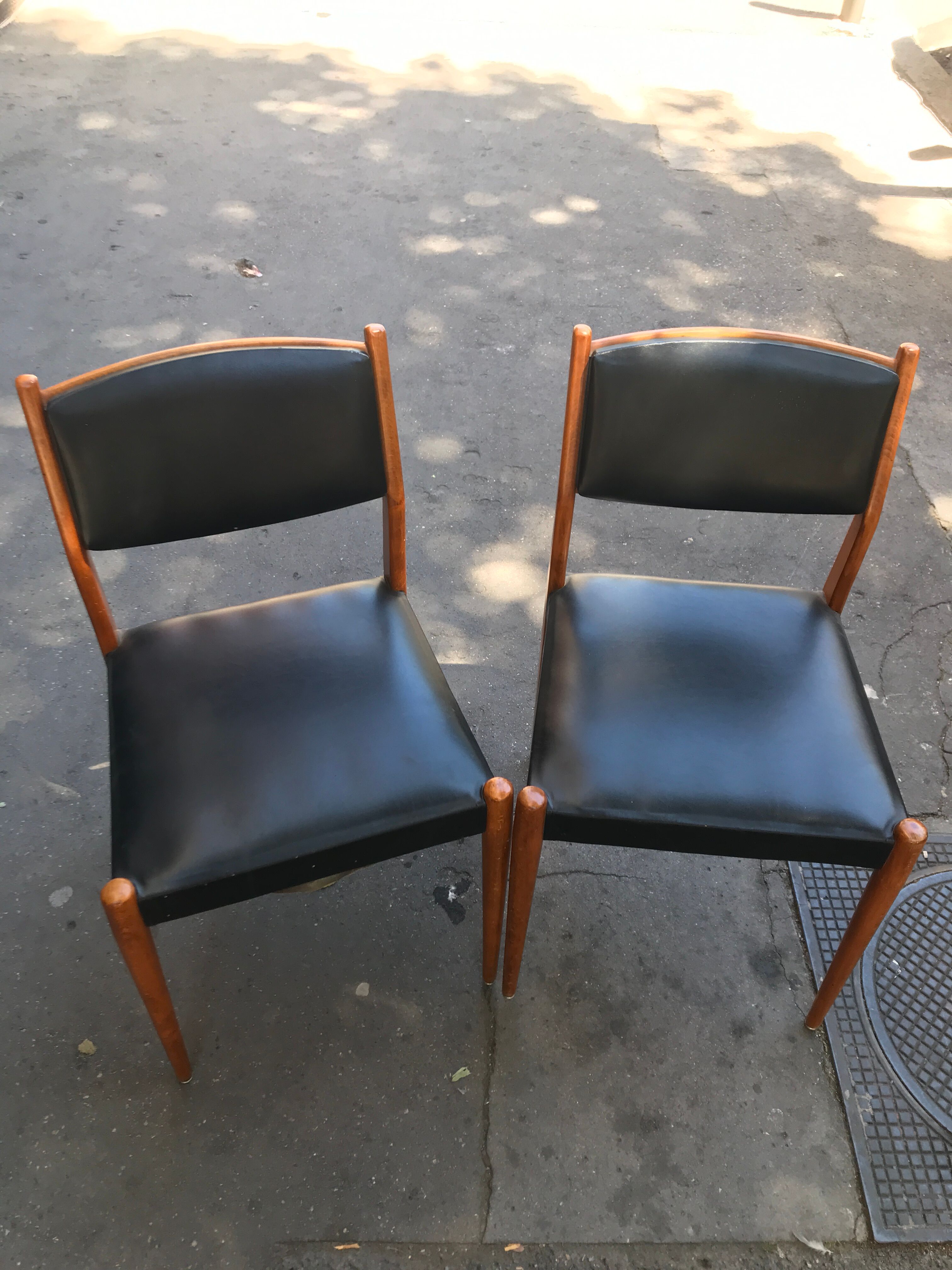 Pair of Scandinavian chairs