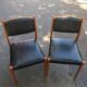 Paire de chaises scandinaves