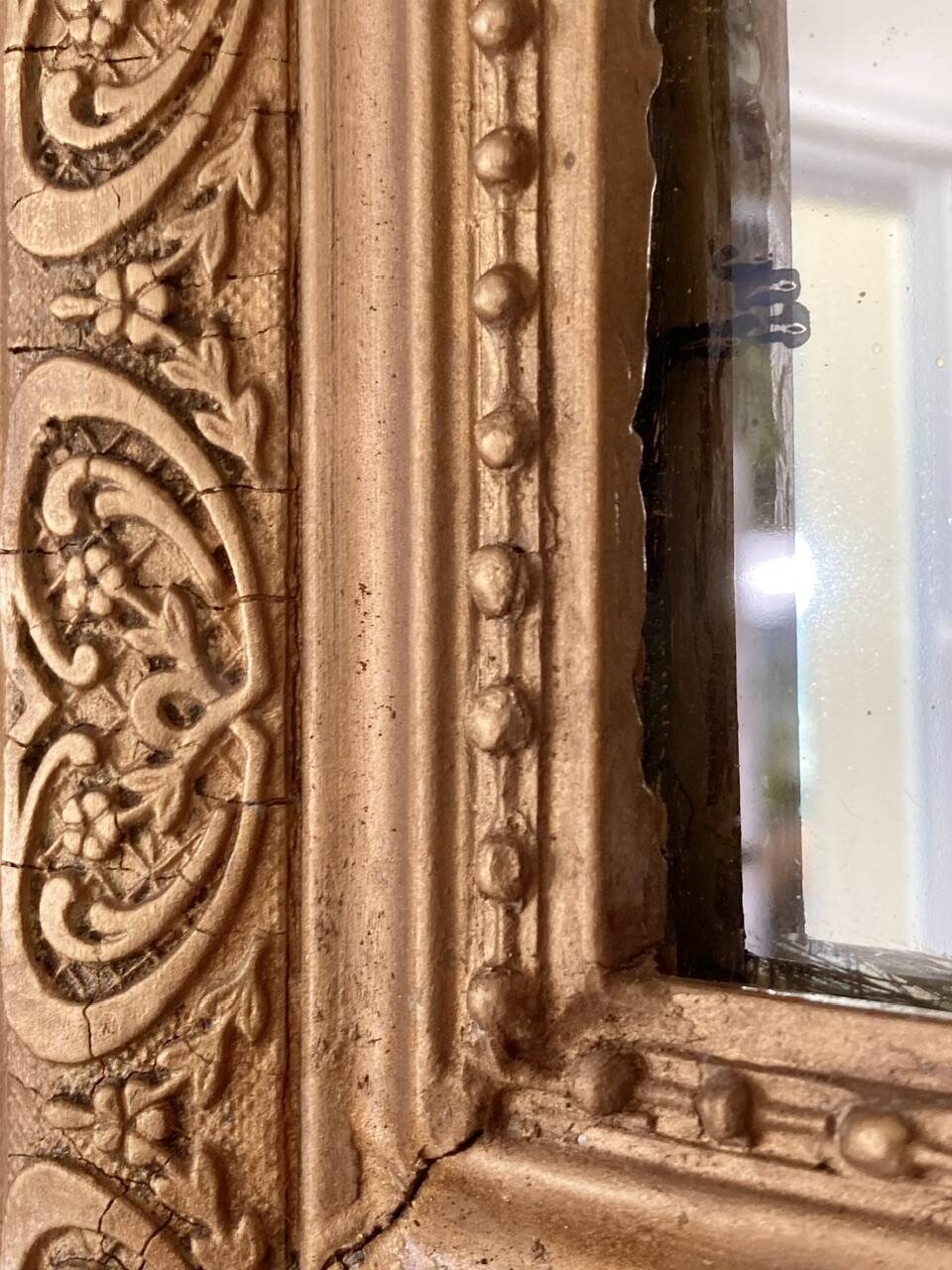 Antique Louis Philippe style mirror