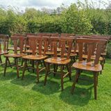 Lot of 20 bistro chairs