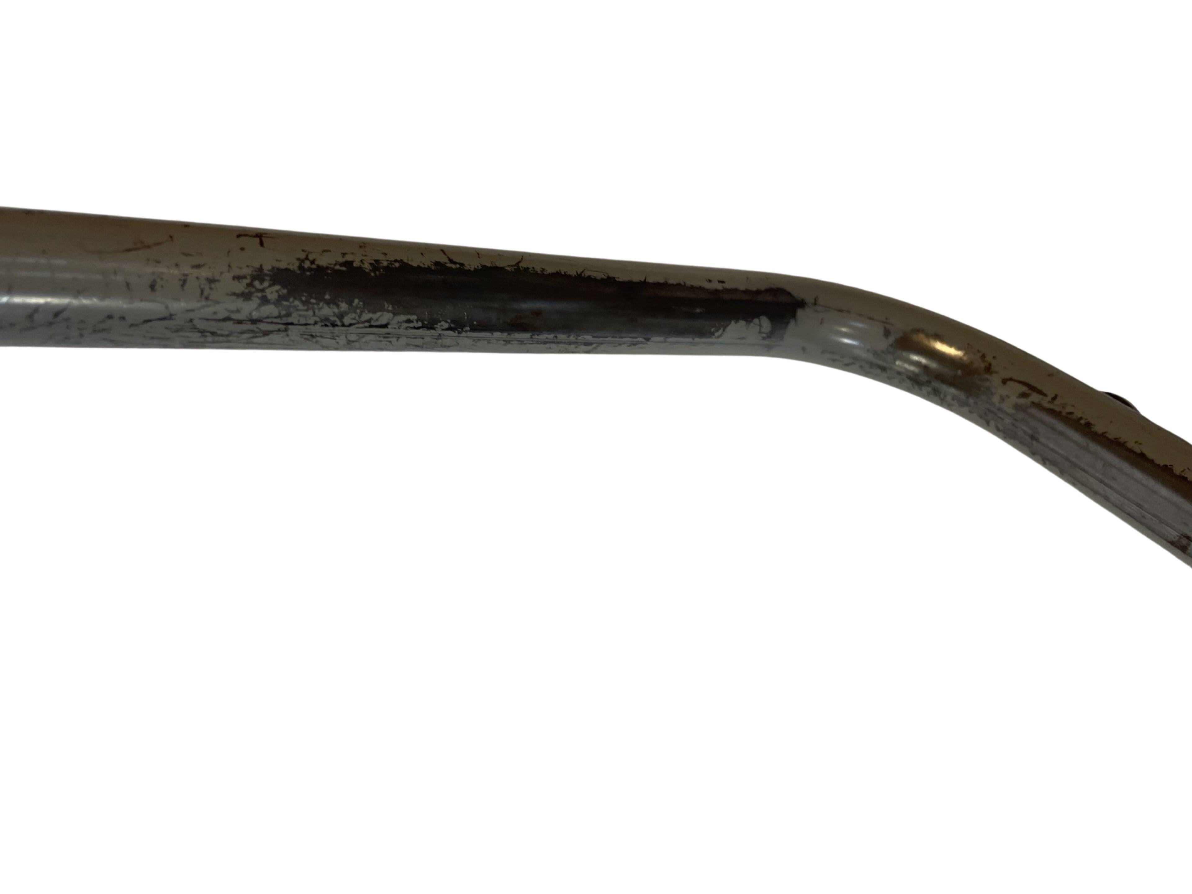 Vintage school chair 1960s minimalist design wood and metal