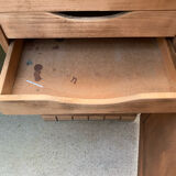 Solid oak Art Deco desk