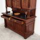 Armoire, vaisselier en chêne, Allemagne première moitié du XXème s.