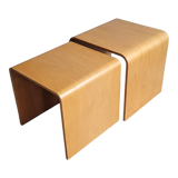 Set of two nesting tables