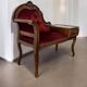 Vintage Baroque Bench/Chair with Telephone Table/Bench