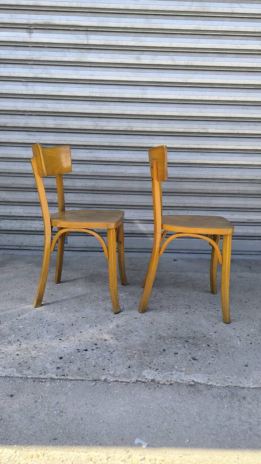 Pair of Luterma bistro chairs, 1960s