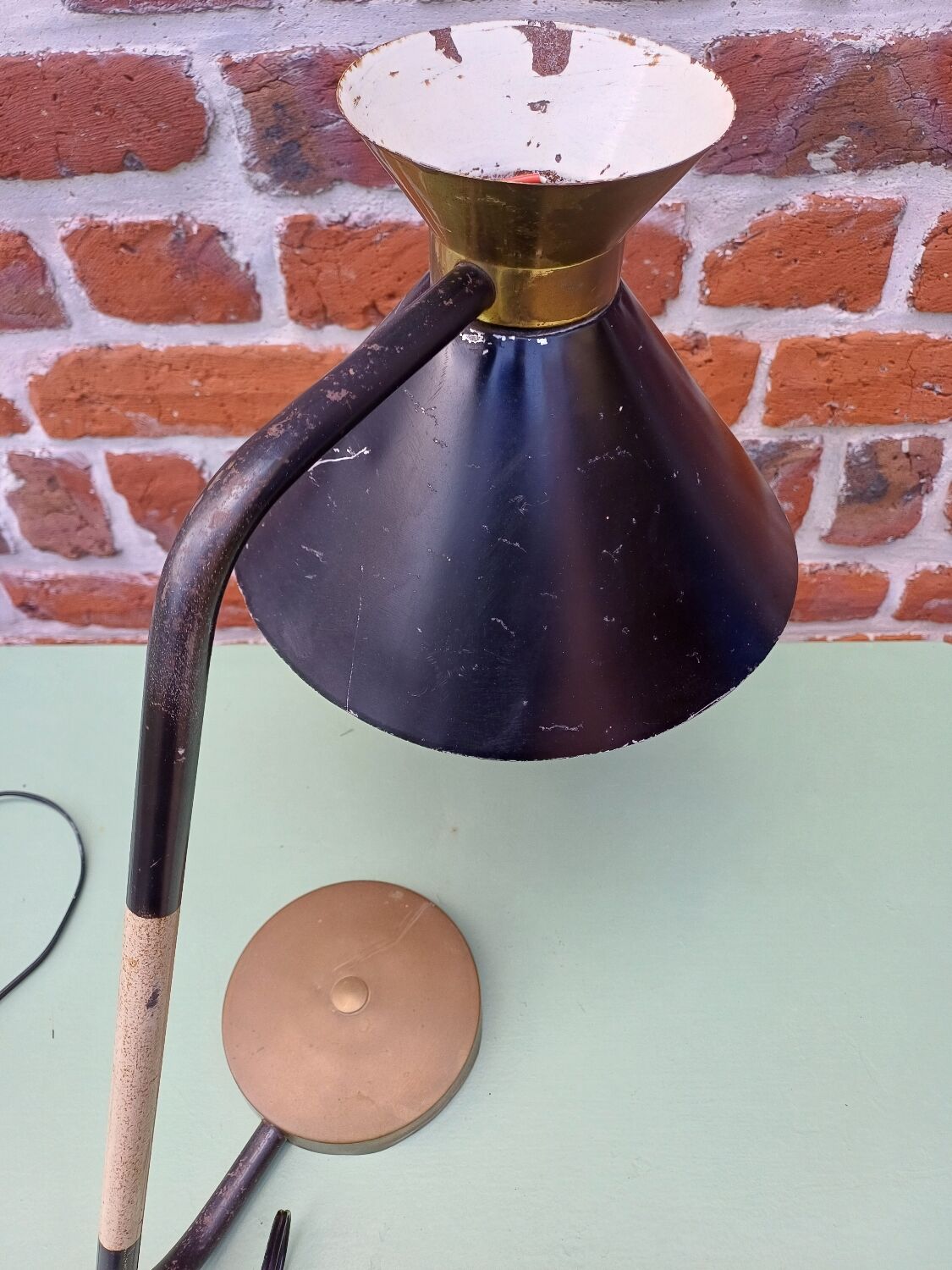 Diabolo lamp jumo black 50's