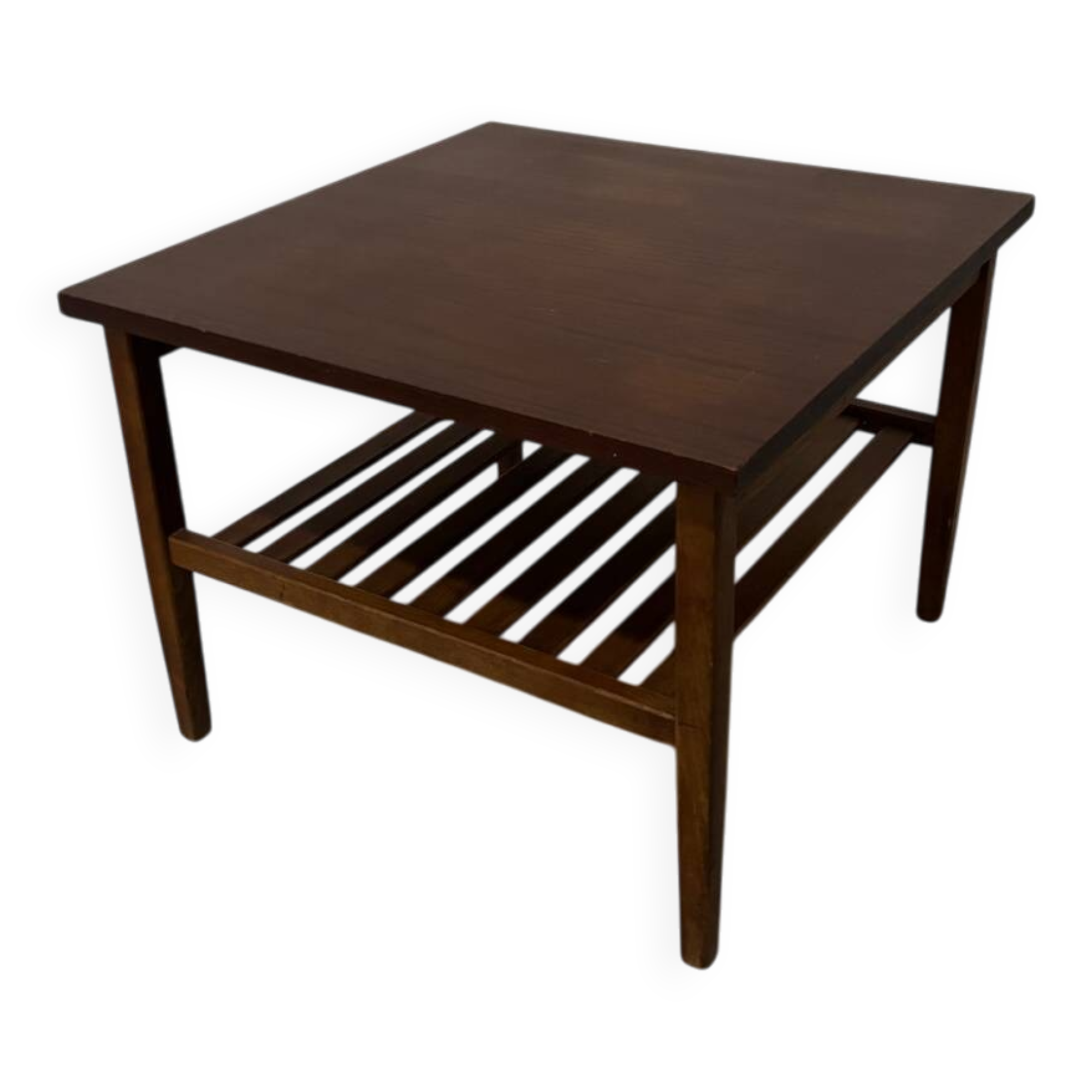 Vintage Danish Scandinavian design teak coffee table from the 60s