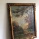 Oil on canvas 19th century landscape by Brunot