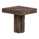 Paire de tables d'appoint en bois Wabi-Sabi, Belgique 1950