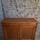 French country buffet, rustic kitchen furniture, wooden buffet, circa 1930–1950.