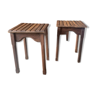 Pair of stools, craftsmanship