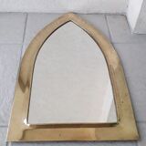Brass mirror 52 x 31 cm