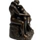 Rodin (d’après), reproduction sculpture Le Baiser XXème