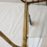 Brass and glass dessert