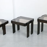 Coffee tables, Gianfranco Frattini, 1960