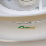 Lampe suspendue vintage danoise Barcelona par Bent Karlby, Lyfa, années 1960.