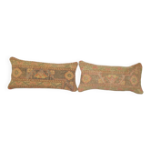 Set of 2 vintage Turkish cushion covers 25x56 cm