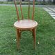 Chaise bistrot en bois courbé