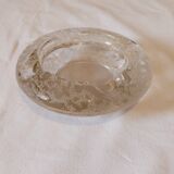 Cendrier en verre épais, années 70
