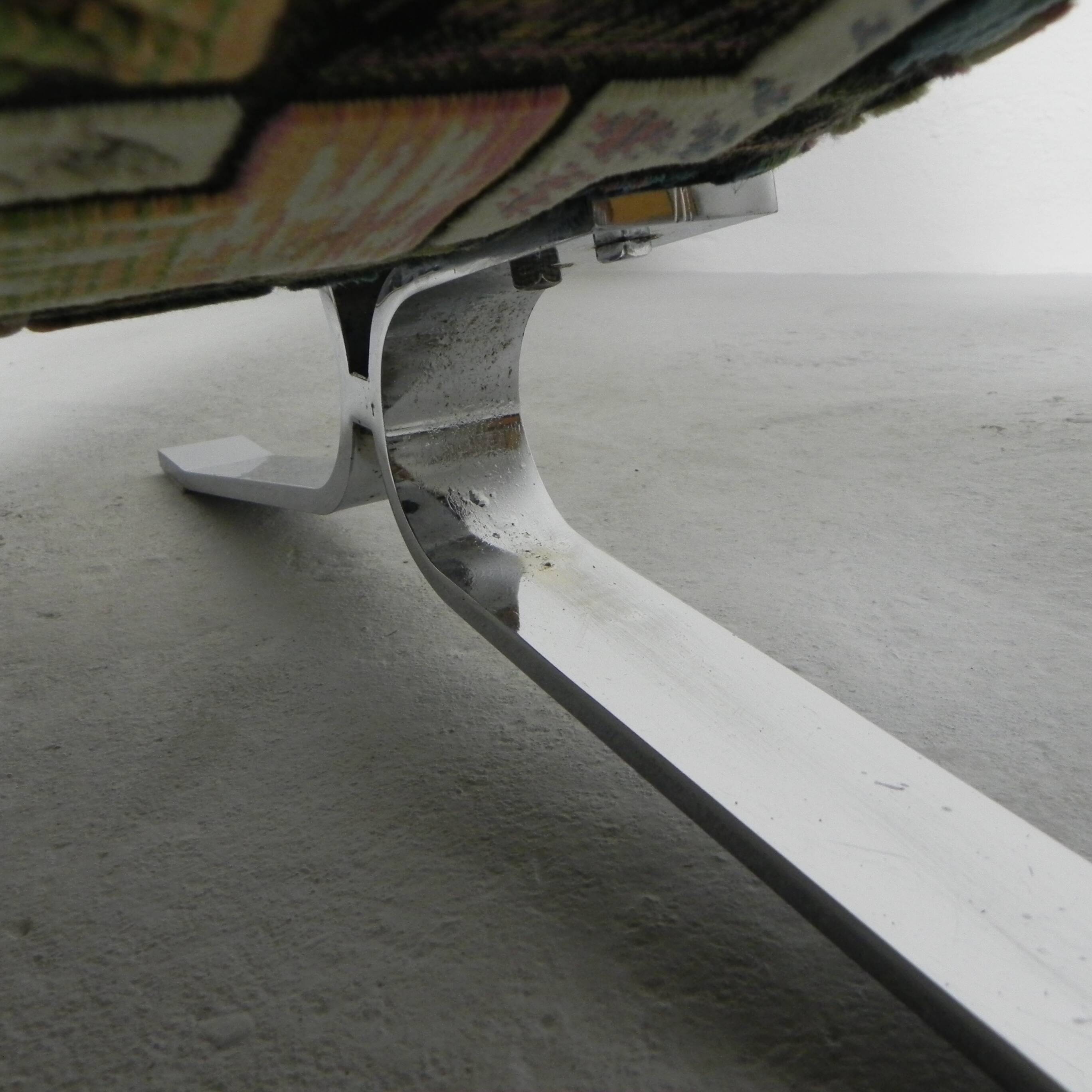 Set of 2 armchairs, Copenhagen model, Francois Letourneur, 1960s