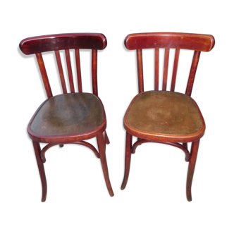 2 chaises bistrot Fischel