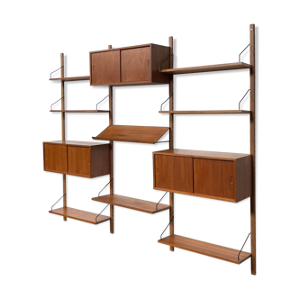 Vintage Poul Cadovius Royal System wall system wall unit