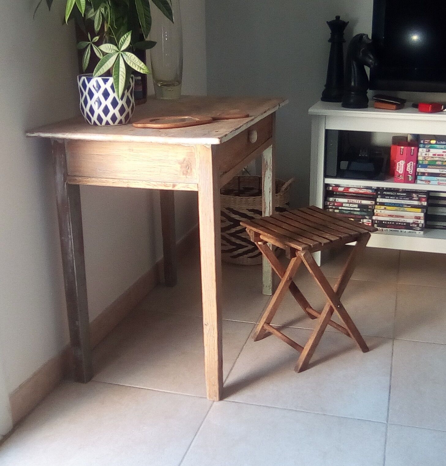 Vintage folding stool 60s/70s