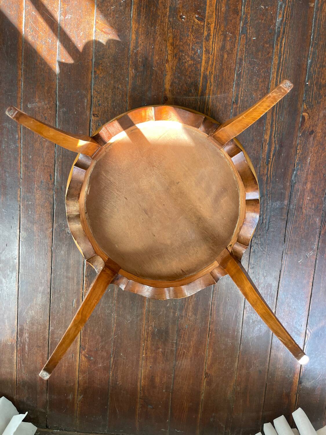 Small wooden table