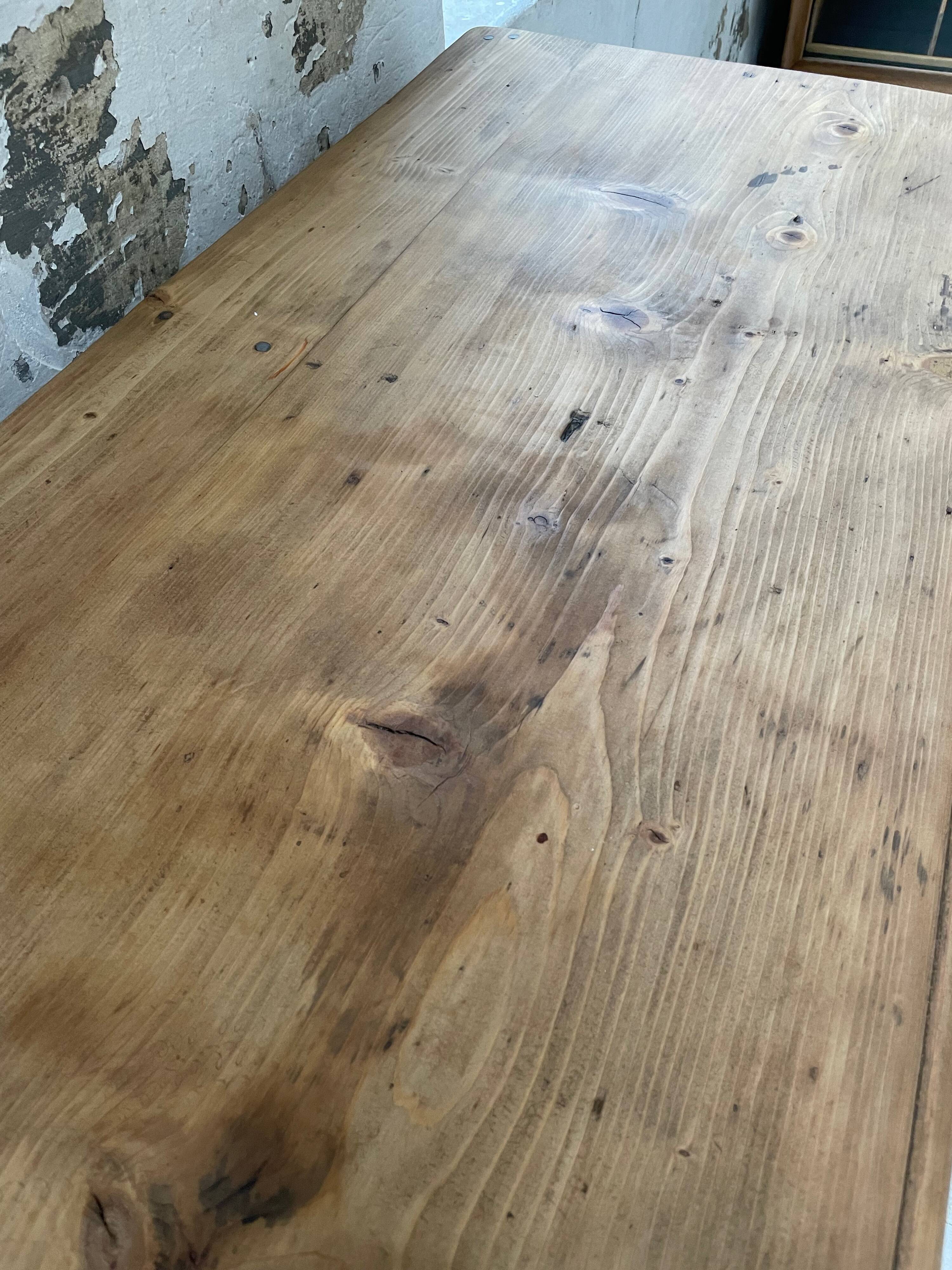 Convenient pine workshop furniture