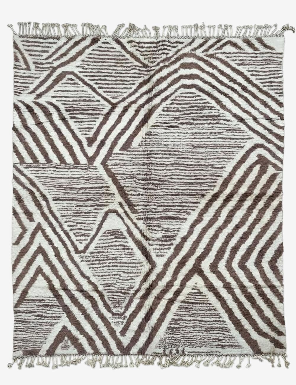 Contemporary Moroccan rug - 300 x 246 cm